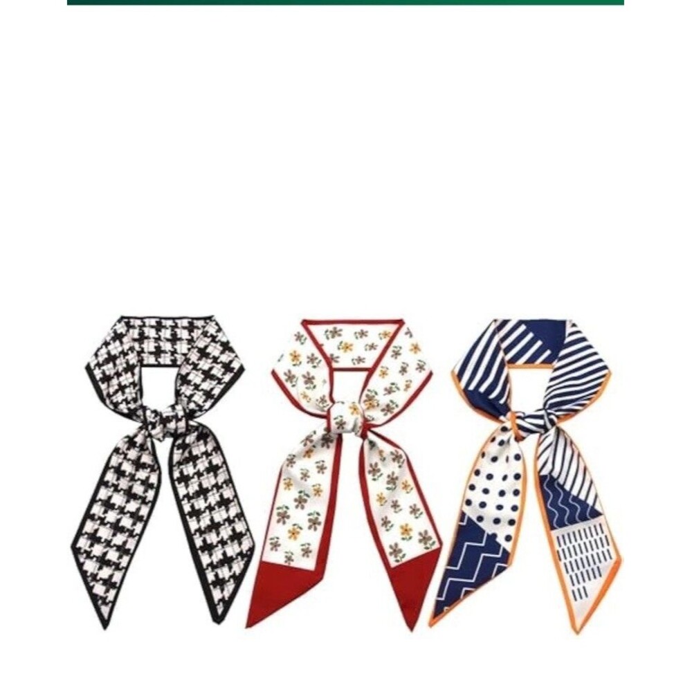 Purse Scarf Handbags Women, Skinny Hair Neck Accessories Bag Handle Light Wrap